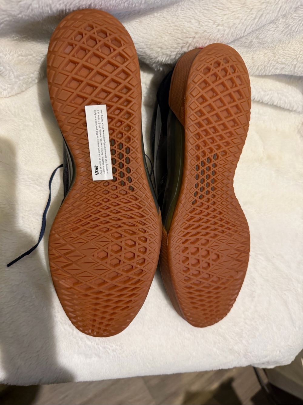 Vans skate shoes Navy Gum Sole Skate Shoes Sneakers Men’s 11 - Picture 5 of 7